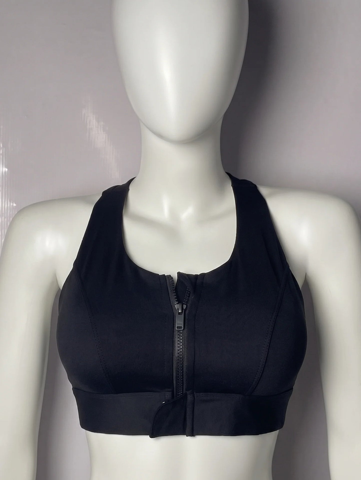 Apex Front-Zip Comfort Sports Bra