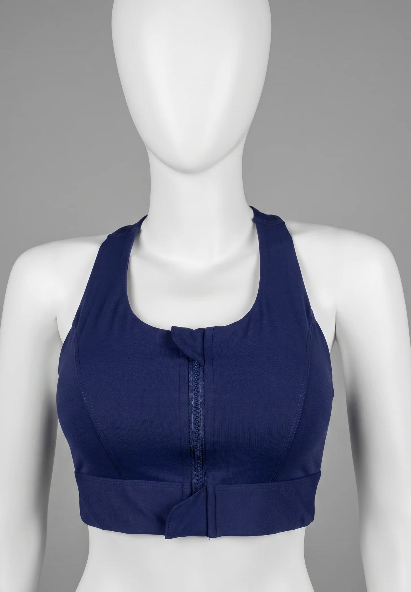 Apex Front-Zip Comfort Sports Bra